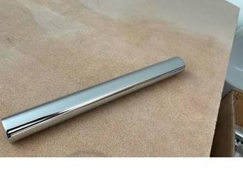 rurka chrom 32 mm długość 30 cm