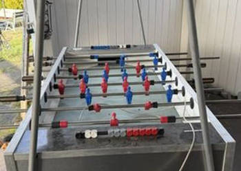 PIŁKARZYKI nowy typ org oświetlenie garlando SILVER pro champion ITSF12