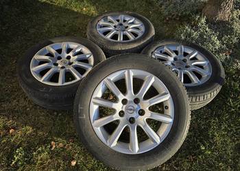 Sprzedam alufelgi (Opel) 16" 5x110 z oponami letnimi!