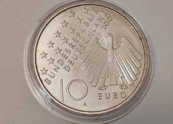2003r. 10 euro moneta Gedenkmünze 50 Jahre 17Juni 1953 UNC (