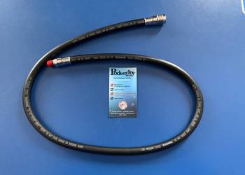 Wąż LP do automatu/octopusa gumowy czarny 90 cm