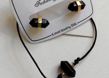 Zestaw biżuterii z kamieni