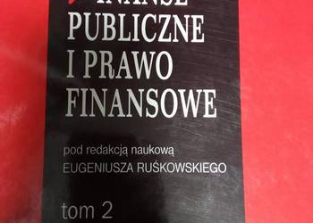 Finanse publiczne i prawo finansowe ekonomiczne książki