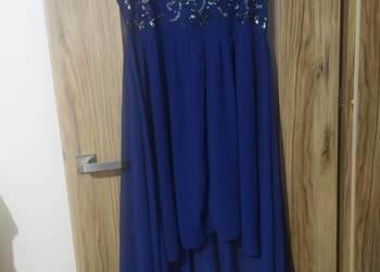 Habrowa sukienka wieczorowa Dorothy Perkins 46 z cekinami