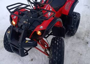 Quad 125 3+ WSTECZNY PÓŁAUTOMAT