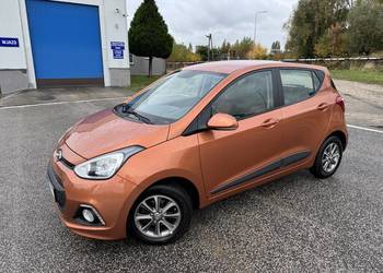 Hyundai i10 BENZYNA Automat Ledy Klimatyzacja Czujniki Cofania Bluetooth