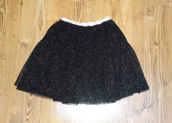 Spódniczka tiulowa ze złotą nitką 9-10lat