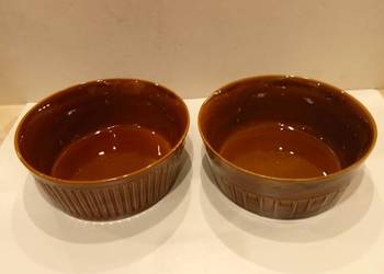 Salaterka miska kamienna z PRL-u vintage