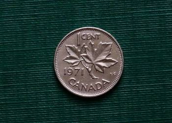KANADA - 1 cent, 1971r