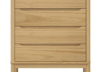 vidaXL Komoda FLORO, woskowy brąz(SKU:374008)