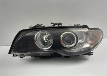 BMW  E46 FL COUPE LAMPA PRZÓD LEWA EU SOCZEWKA