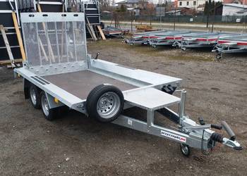 Przyczepa 300x150 TEMARED BUILDER 3 3015 pod koparkę 3x1,5 raty 2700kg