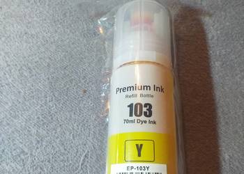 Tusz drukarki Epson 103 Ecotank L3251 L3250 L3151 L3260 L3256 żółty yellow