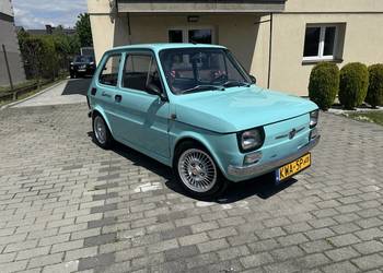 Fiat 126 I seria 1973. Piękny kolor , świetny stan!