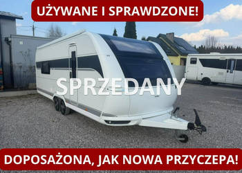 przyczepy kempingowe Hobby Maxia 660 WQM Doposażona, jak nowa przyczepa Ho…
