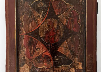 Ikona Matka Boża "Gorejący Krzew", XIX wiek 0390