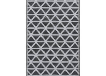 Dywan na zewnątrz czarny 80x150 cm PP WM-310416