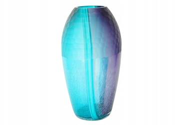 Nowoczesny szklany wazon DESIGN 33 ciekawy kształt