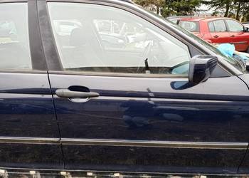 Drzwi przód przednie prawe BMW E46 2000 dunkeblau