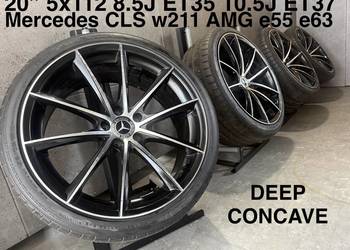 20 cali Mercedes CLS w218 w219 c257 w211 AMG e55 e63 felgi koła komplet z o