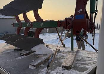 Pług Kverneland 3 skibiwy obrotowy na resorze