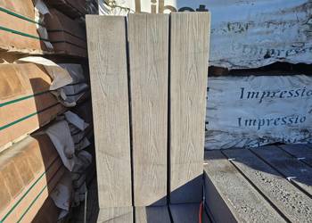 Palisada Madera Efekt Drewna kolor Grigio Obrzeże Blok Libet Hit !