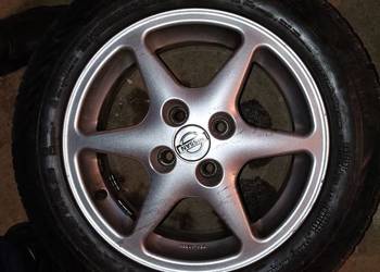 FELGI ALUMINIOWE Z OPONAMI  NISSAN NOTE 1.4 2008r