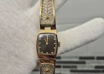 Zegarek koktajlowy ażurowy *Łucz/Luch*