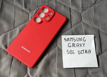 Etui Case Plecki do Samsung Galaxy S26 Ultra – Czerwone Silikonowe