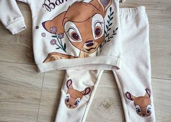 Komplet bluza i spodnie dziewczęce sportowe dresy Bambi 98