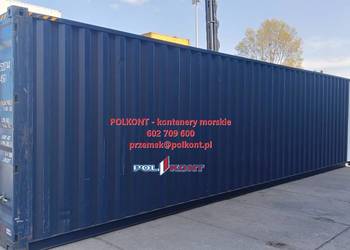 OKAZJA Kontener morski 12 metrowy 40HC - Pewny Kontener.