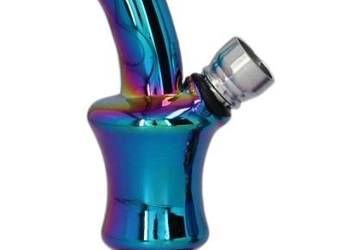 Bongo Szklane Tęczowe Małe Nieduże 12,5 cm Bonio Fajka Wodna