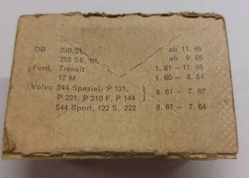 Przerywacz Bosch Mercedes DB 230 SL, Volvo P121, P221, P144