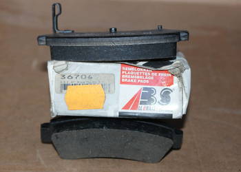 36704 - A.B.S. - KLOCKI HAMULC. NISSAN SUNNY 86-91 TYŁ Z CZU