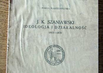 Biografia uczonego, polityka i cenzora 1815-1830, wydana w 1936r.