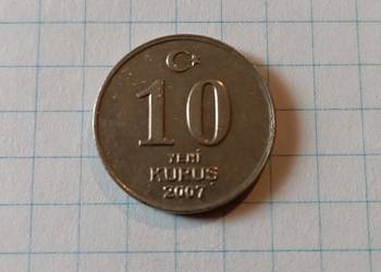 10 KURUS ( YENI KURUS ) 2007 ROK - TURCJA