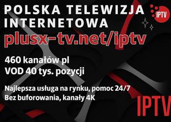 Oglądaj ponad 450 kanałów w jakości FHD i 4K Telewizja IPTV