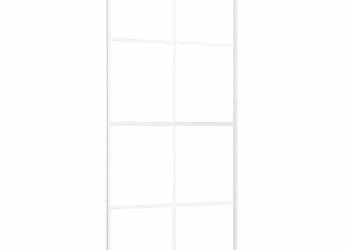 vidaXL Drzwi przesuwne, szkło ESG i aluminium, 90x205 cm(SKU:151673)
