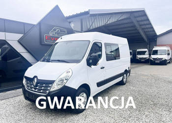 Renault Master średniak 7 osobowy brygadówka doka 145KM pełna opcja