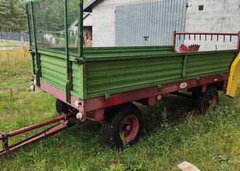 Rozrzutnik obornika dwu osiowy