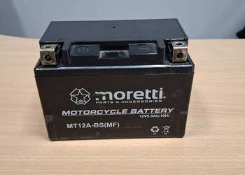 Akumulator motocyklowy MT12A-BS 12V 9.5AH 140A UZYWANY SPRAWNY