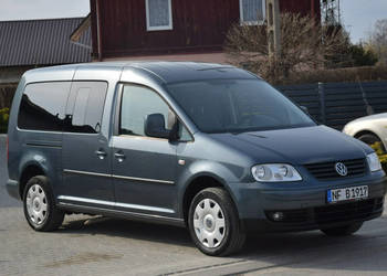 Volkswagen Caddy 1.6B MPI/ Maxi/ Rampa/ Dla Niepełnosprawnych/ 135 TYS KM/…