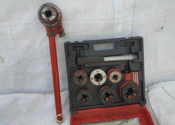 PAMET Gwintownica ręczna do rur 1 1/2'' 2'' ZESTAW gwintownik hydrauliczny