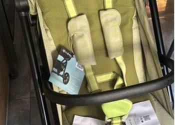 Jak NOWY Cybex Eezy S+2 Miejski Wózek Spacerowy Nature Green + folia GRATIS