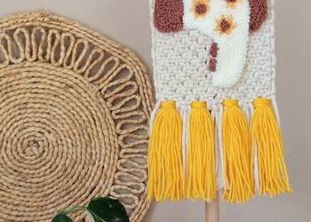 Makatka makrama suszarka do włosów Makatka makrama suszarka do włosów