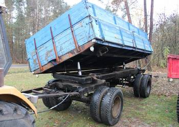 Przyczepa rolnicza wywrotka BRANDYS BSS 10 10 H 5m długości