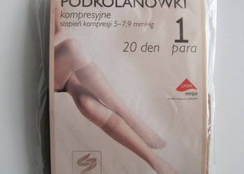 Podkolanówki kompresyjne
