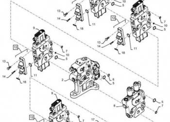 New Holland T6090 T6070 Zawór 87667704