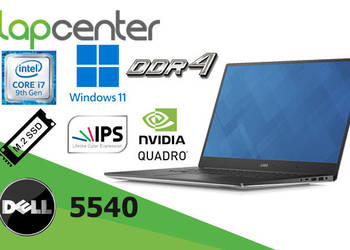 DELL Precision 5540 i7-9GEN 32GB 1TB SSD W11P LapCenter.pl