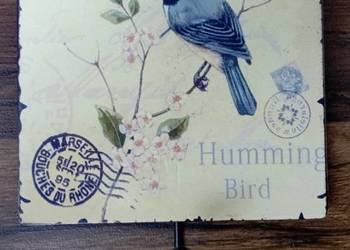 Wieszak ozdobny Dekoracja Humming Bird Obrazek